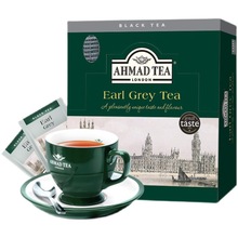 英国亚曼AHMAD茶 佛手柑口味袋泡茶包 格雷伯爵红茶100小包独立装