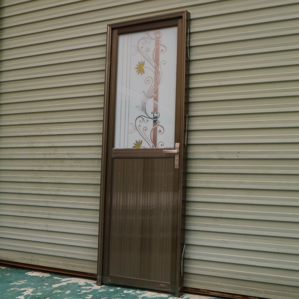 卫生间门简易铝合金门洗手间门出租房门卫浴门钢化玻璃门厨房单门