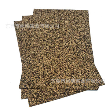 天然软木橡胶垫片 密封垫圈背胶耐油橡胶软木垫