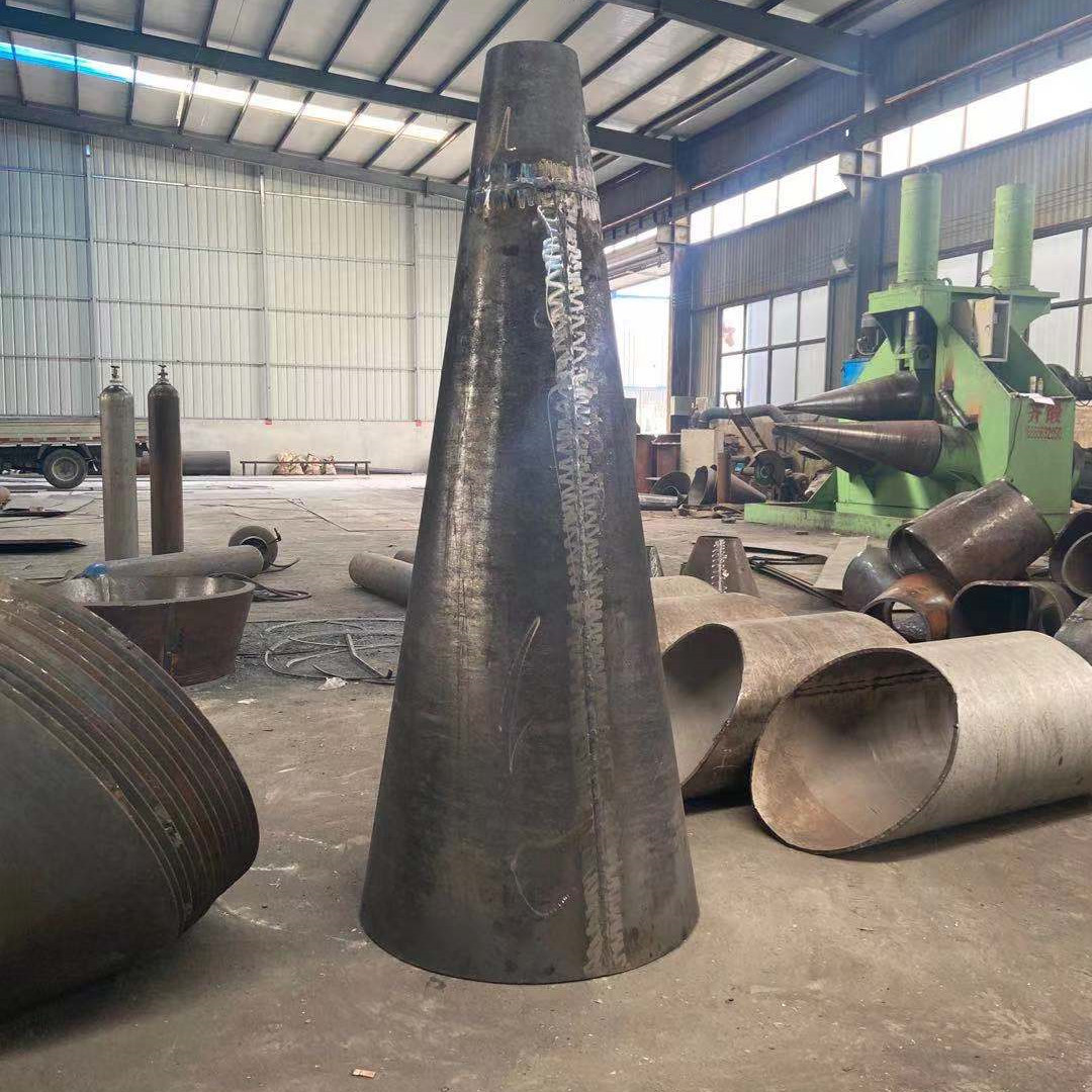 焊接锥管 锥形管 390cq420c材质 厚壁锥管 无缝锥管 探伤焊锥管