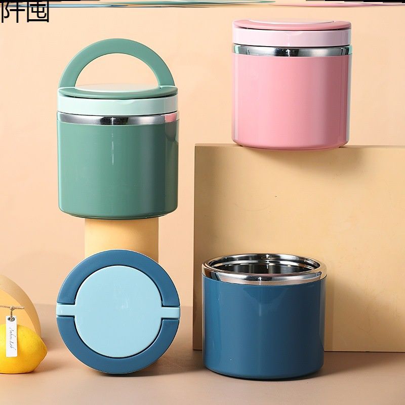 保温饭盒小容量迷你保温饭盒学生用小号带盖粥杯密封汤碗焖烧壶罐