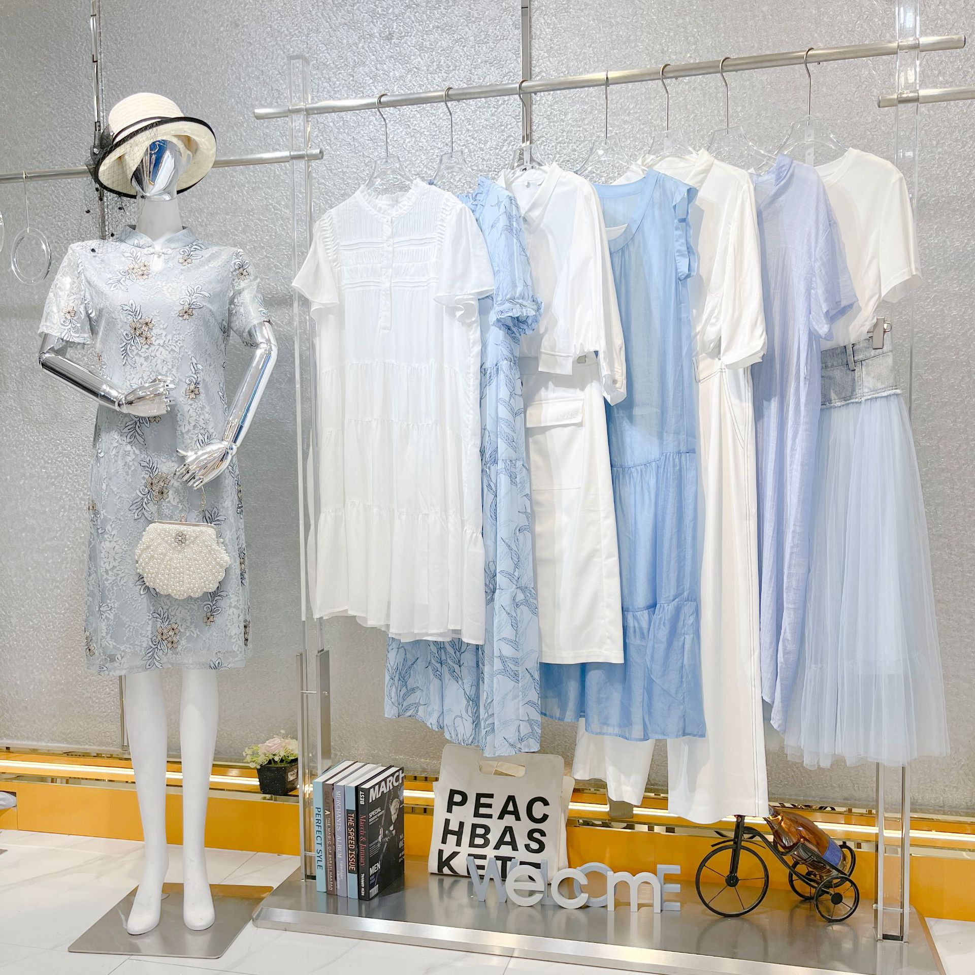 谷邦女装夏装剪标正品撤柜成熟优雅气质女装品牌折扣服装店货源