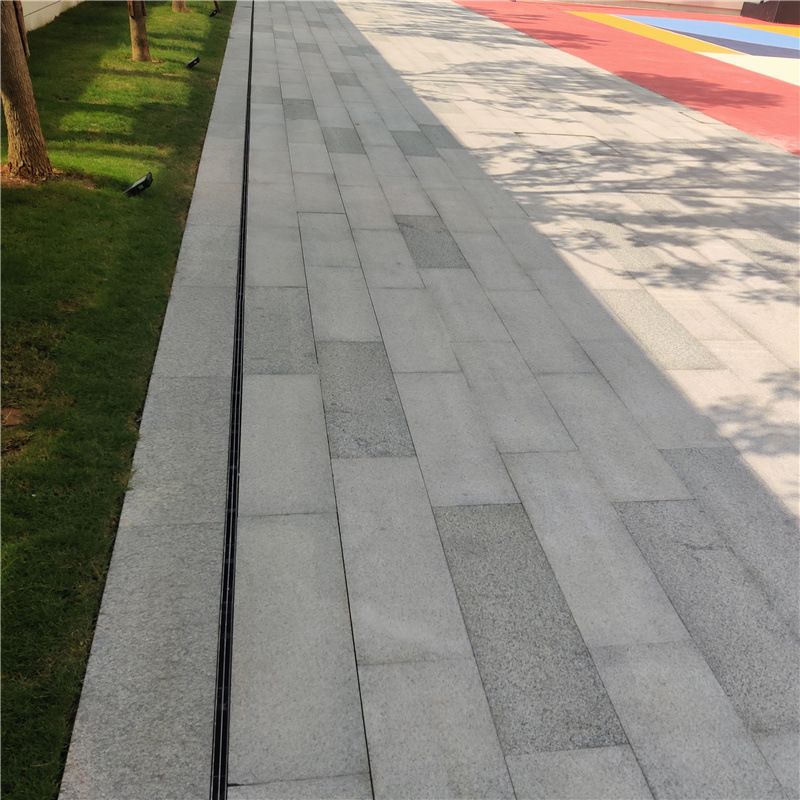 承接江苏工程花岗岩室外地铺石芝麻白黑灰麻火烧板黄锈石黄金麻