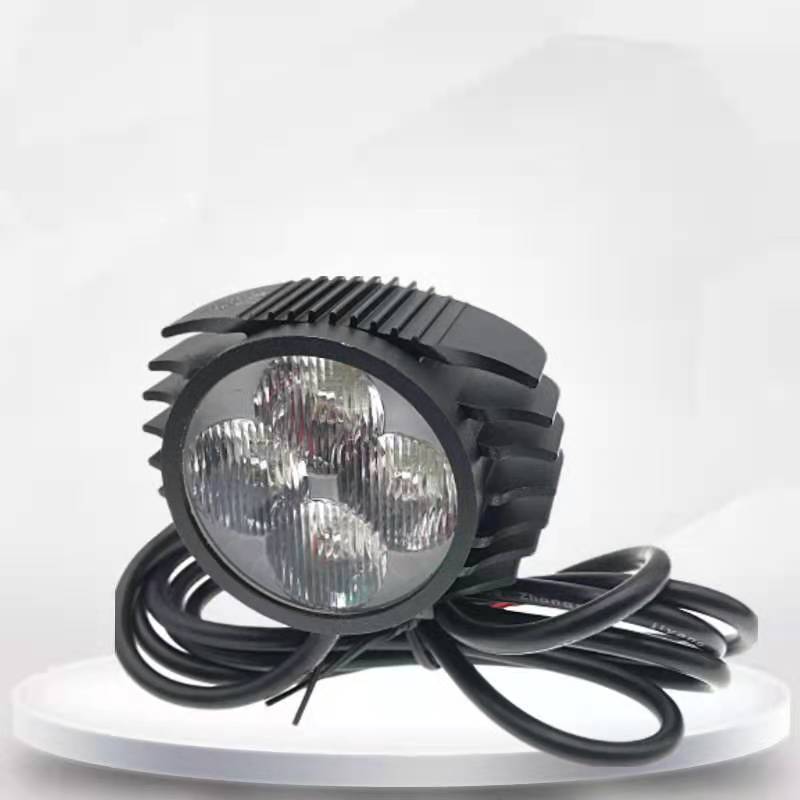 Motorcycle Lamp Electric Bicycle Light Scooter Headlight Driving Car Lamp 12-80V Lithium Battery Car Front Spotlight