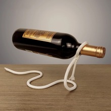 Creative Suspended Rope Wine Rack Serpentine Snake Bracket跨