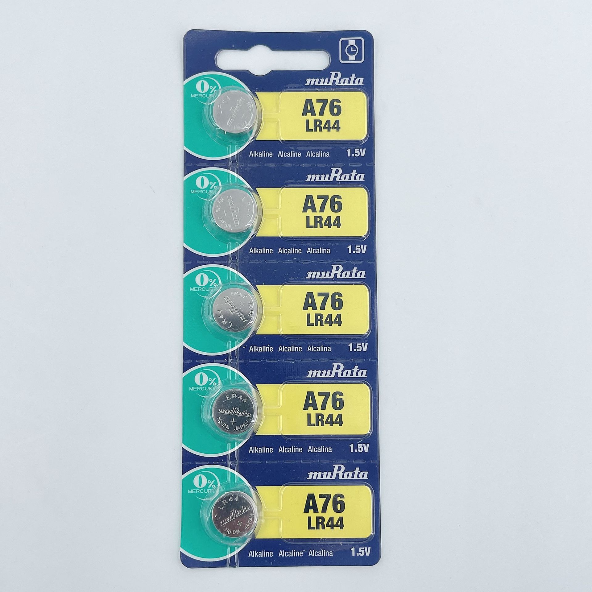 氧化银电池 手表纽扣电池 lr44 计算机电池 卡装a76