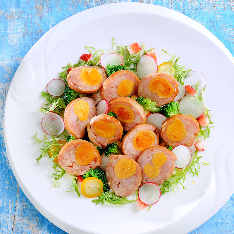 第一春蛋黄鸭卷220克*30包皮蛋鸭卷蛋黄卷酒店餐馆冷盘菜商用