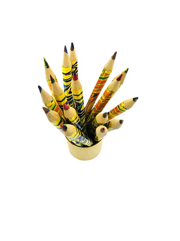 Four Colors with the Same Core Thick Pen Color Pencil Can Be Used as Guest Logo Children Drawing Color Lead