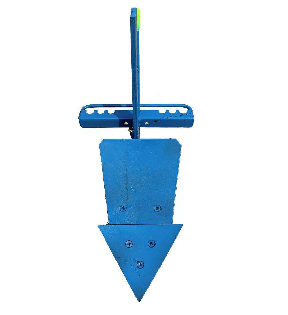 厂家供应开沟器微耕机配套翻转犁可调双面开沟犁开沟器加厚款