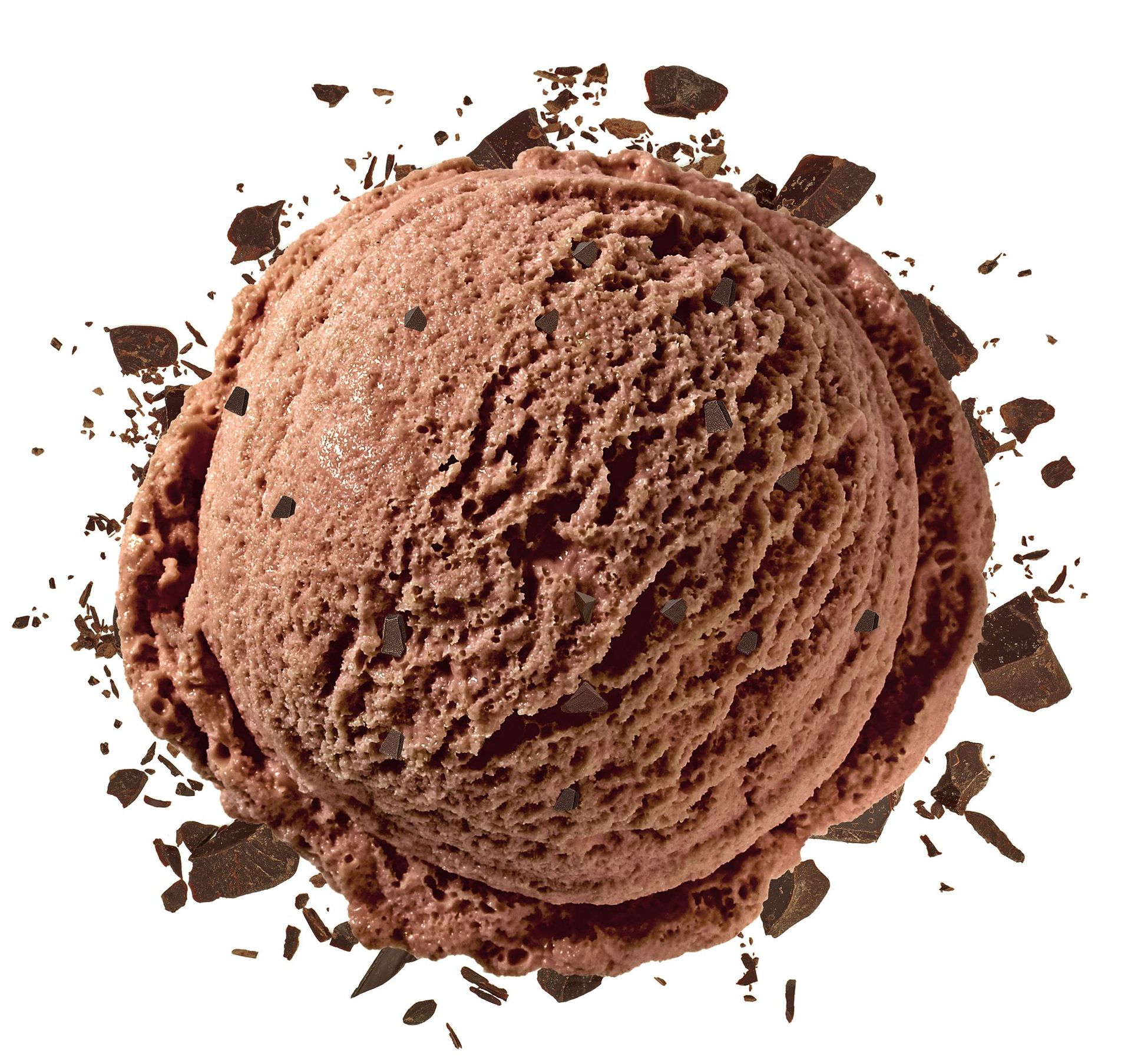 风味巧克力冰淇淋