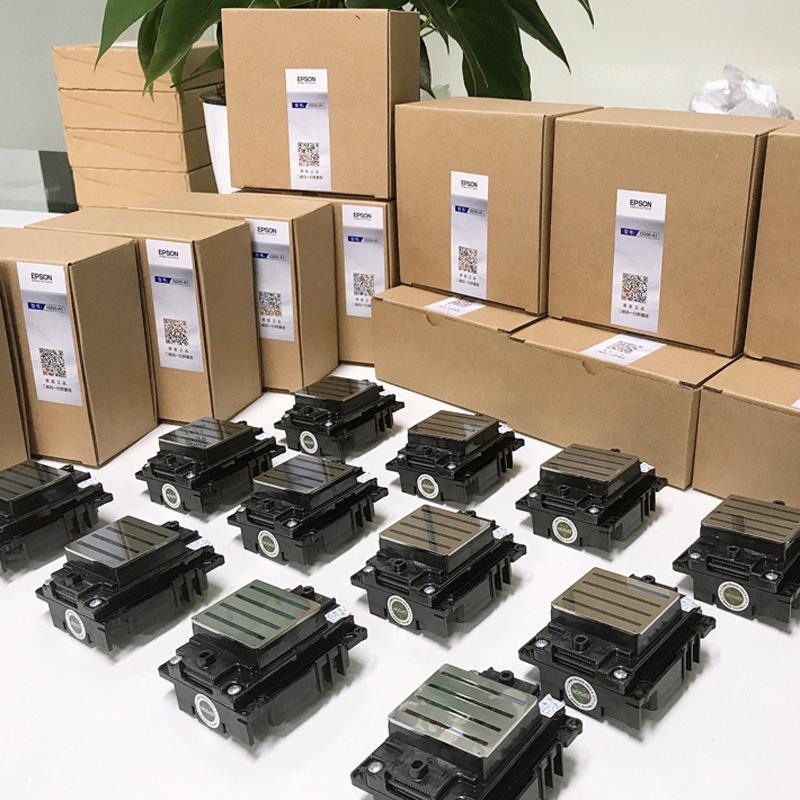 全新压电式喷墨打印机喷头i3200四色水性喷头 印花机器黑色其他