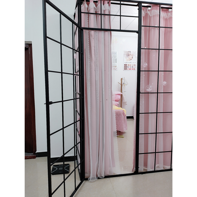 隔房间隔板墙自装家用隔离板分隔板简易自装出租房屏风隔断美容院