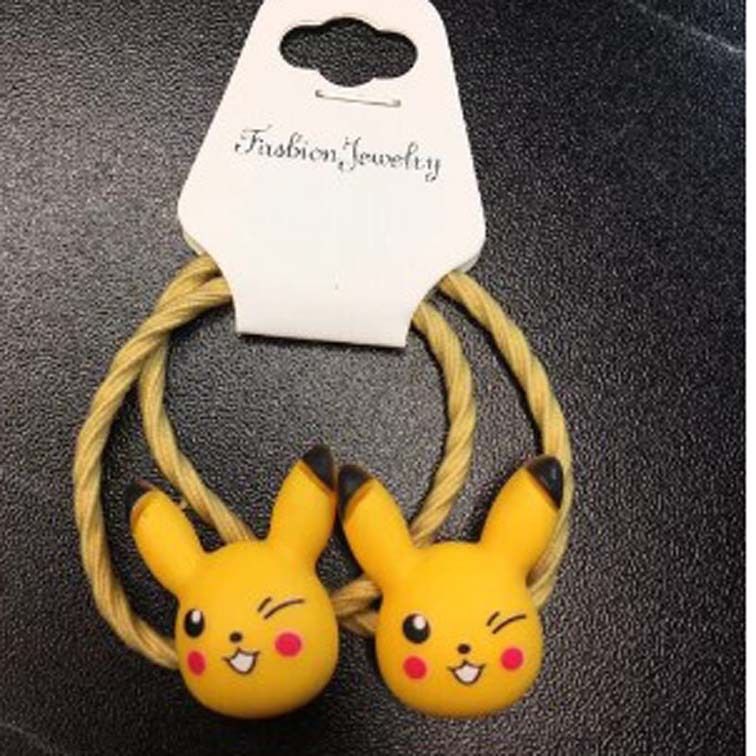 皮卡丘发夹可爱头饰边夹可爱小动物宝宝饰品服装配饰节日礼品赠品