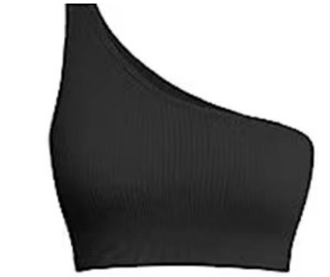 Europe and America Cross Border Seamless Thread Sexy Oblique Shoulder Exercise Yoga Underwear Sports Bra Shoulder Fashion Camisole Women