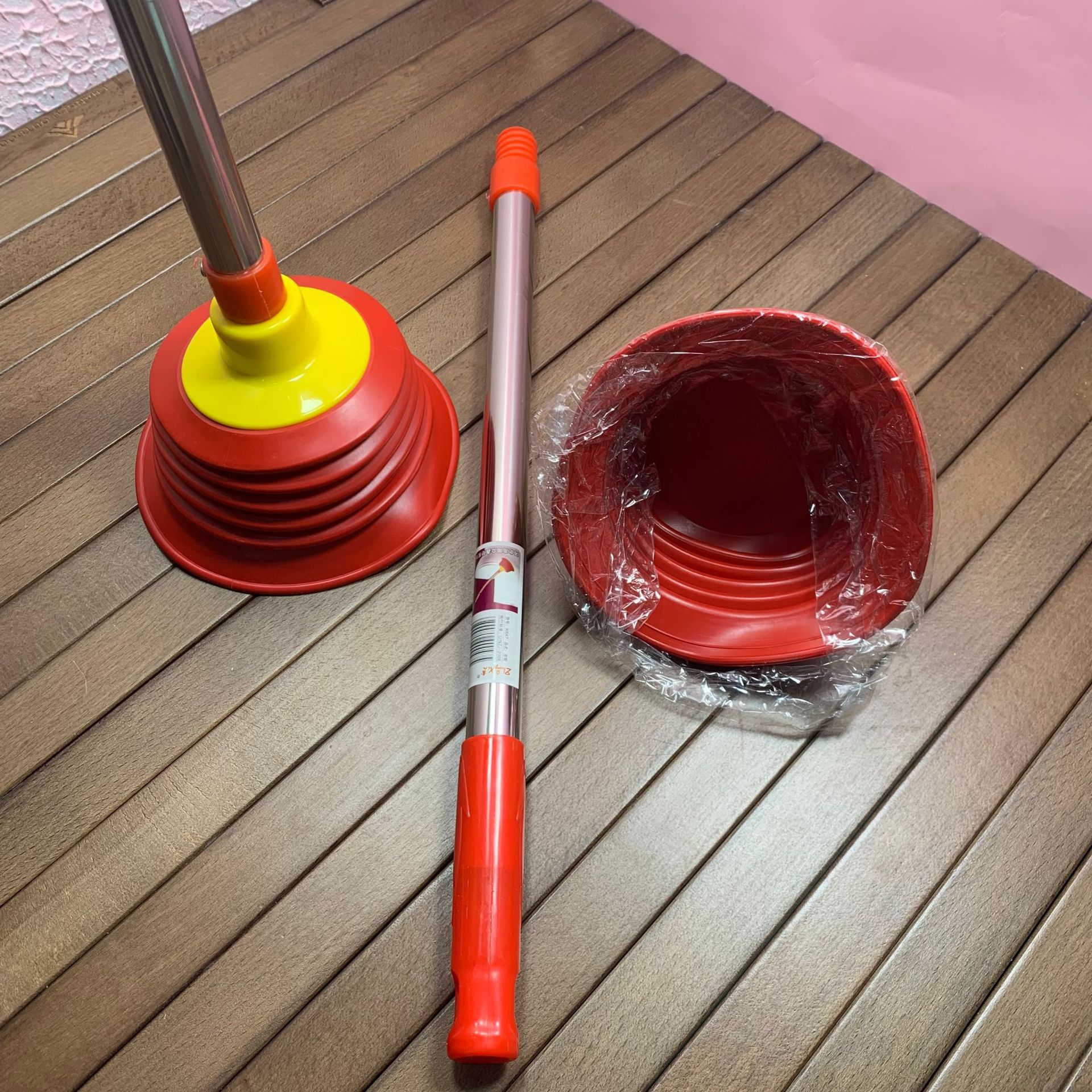 众鑫90047马桶疏通神器 皮搋子吸盘通厕所工具坐便器疏通堵塞皮吸