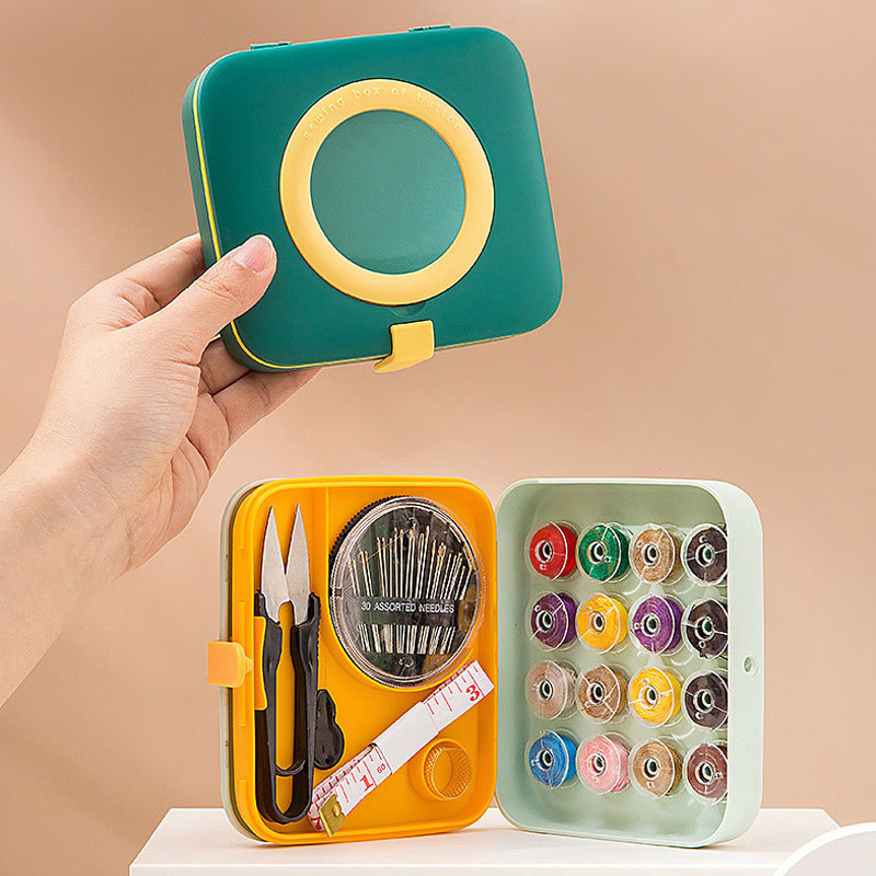 Sewing Kit Multi-Functional Portable Sewing Storage Box Dormitory Small Sewing Tools Household Hand Sewing Sewing Kit