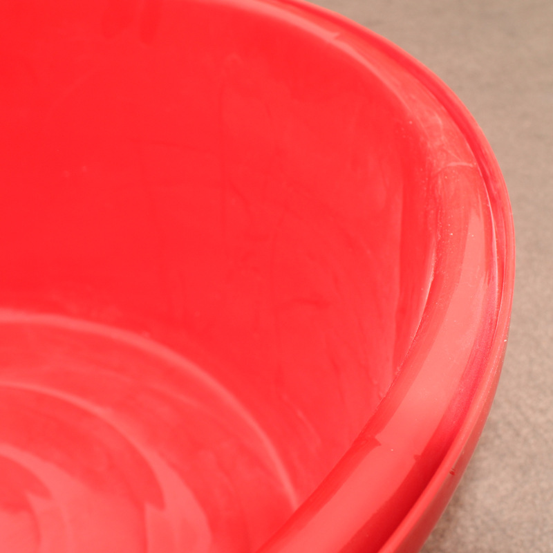 加厚圆形塑料脸盆 大号收纳桶 加高塑胶脚盆 儿童洗操洗衣塑料盆