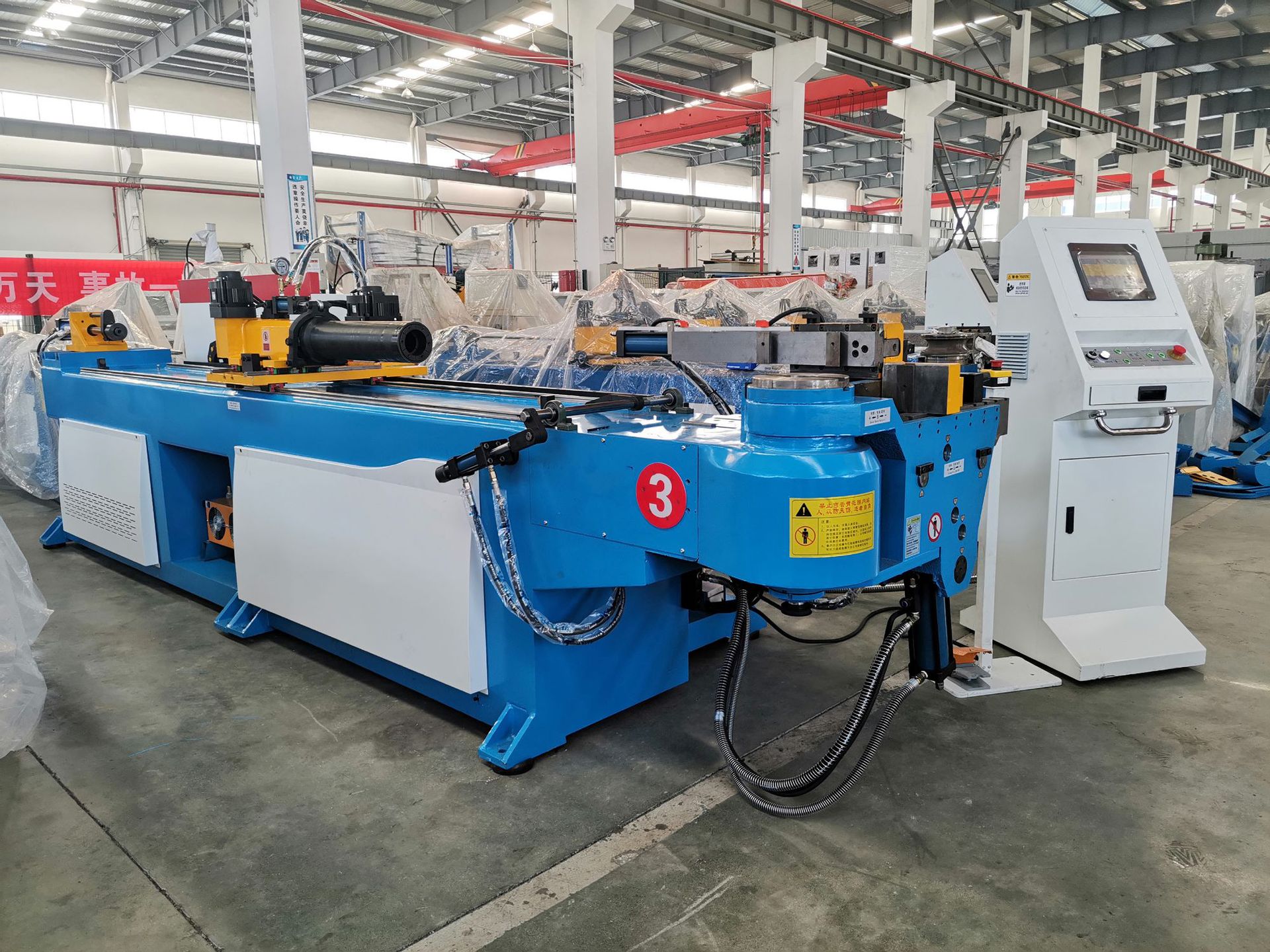 全自动弯管机厂家供应弯管机三维数控全自动液压大型弯管机