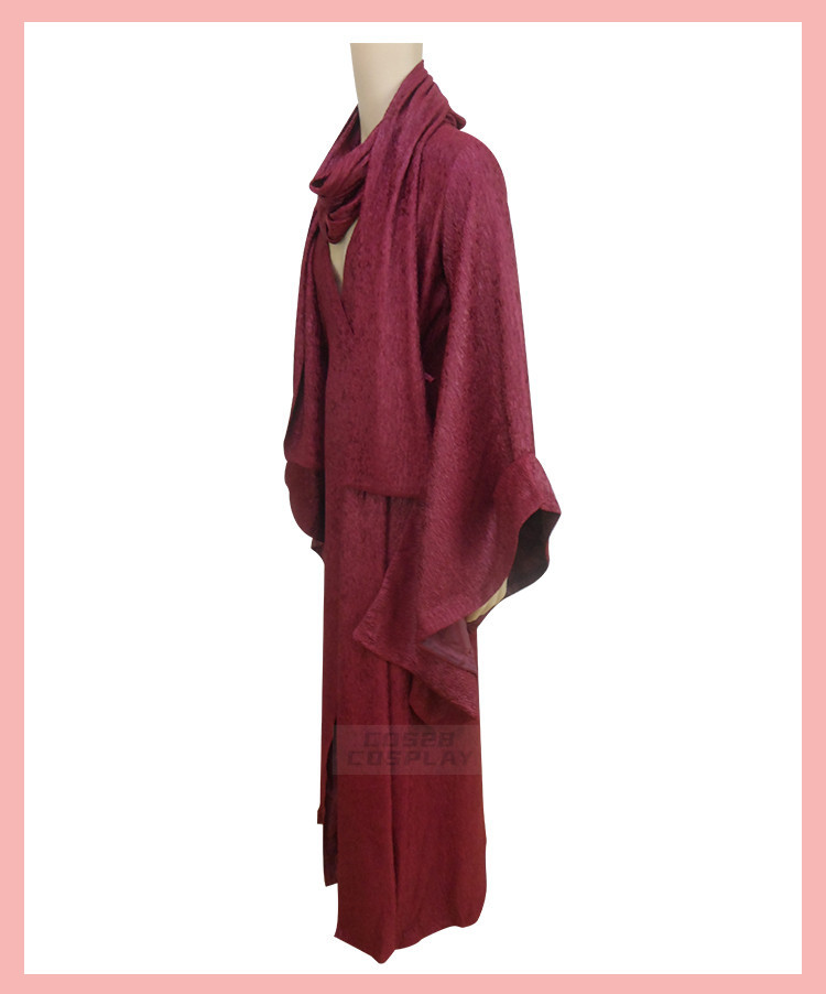 权力的游戏 &梅丽珊卓 红袍女cosplay服装女