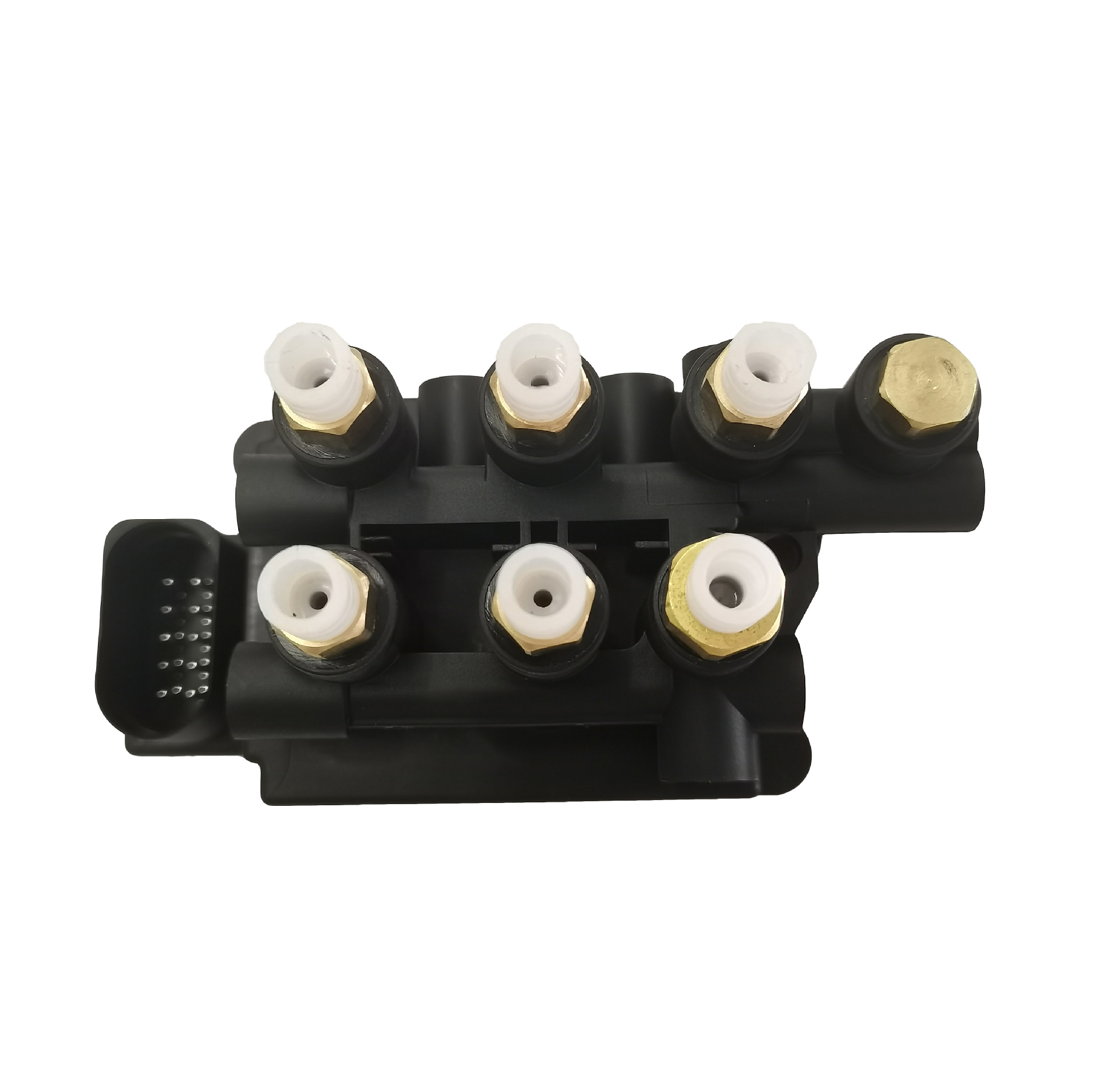 适用于宝马g12打气泵分配阀37206884682空气悬挂保压阀外贸专供