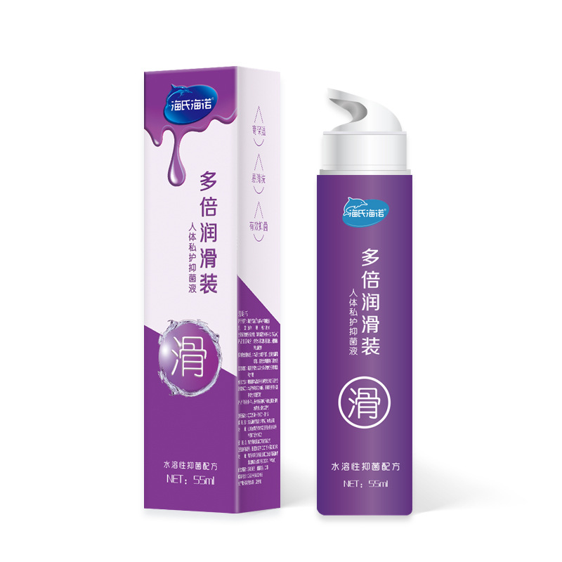 Haishihainuo Lubricant Multiple Times Lubricating Moisturizing Refreshing Lubricating Water Soluble Easy to Clean 55ml