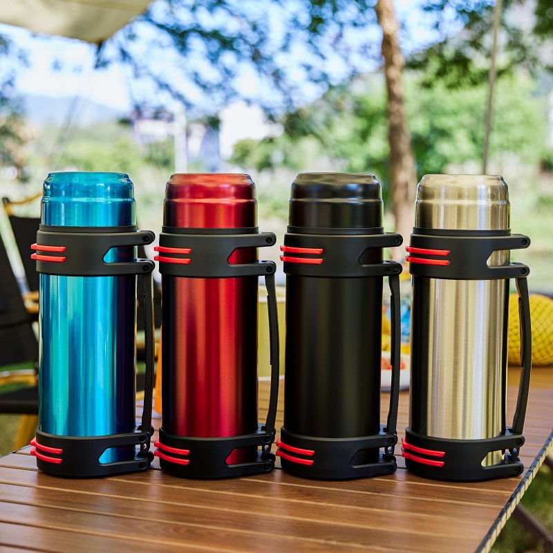 thermos outdoor large capacity thermos cup good-looking household kettle 304 stainless steel travel pot thermos bottle wholesale
