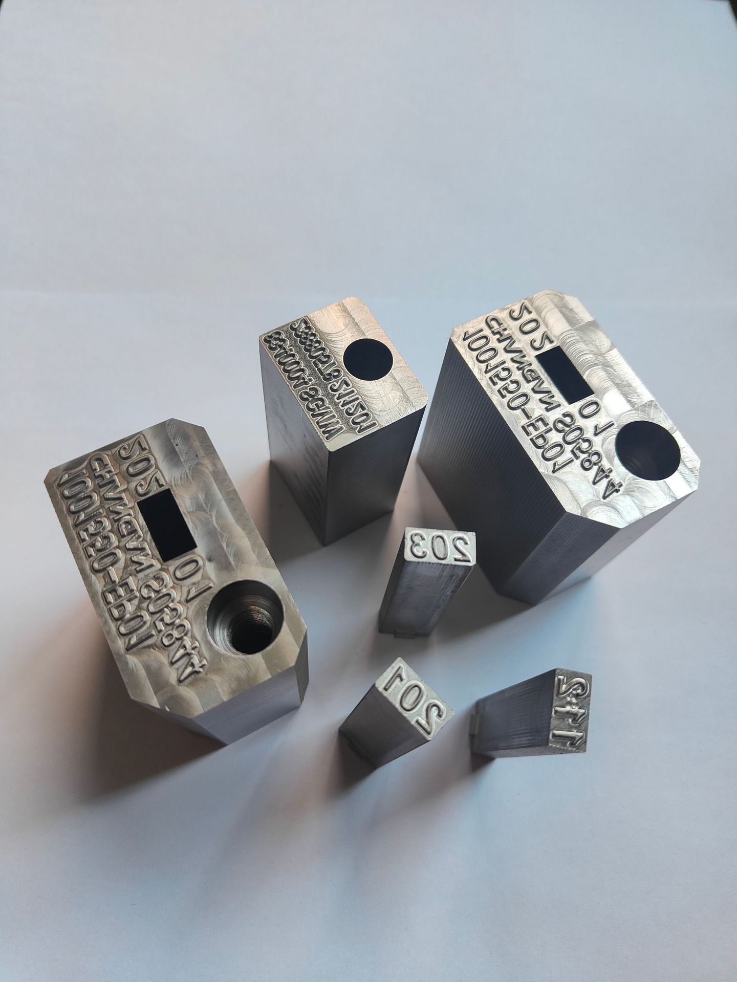 冲压钢字模 滚字模 凹凸模 数字汉字图案