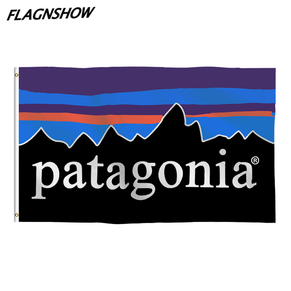 90150cm巴塔哥尼patagoni亚a旗帜数码印花徒步野营装饰户外旗