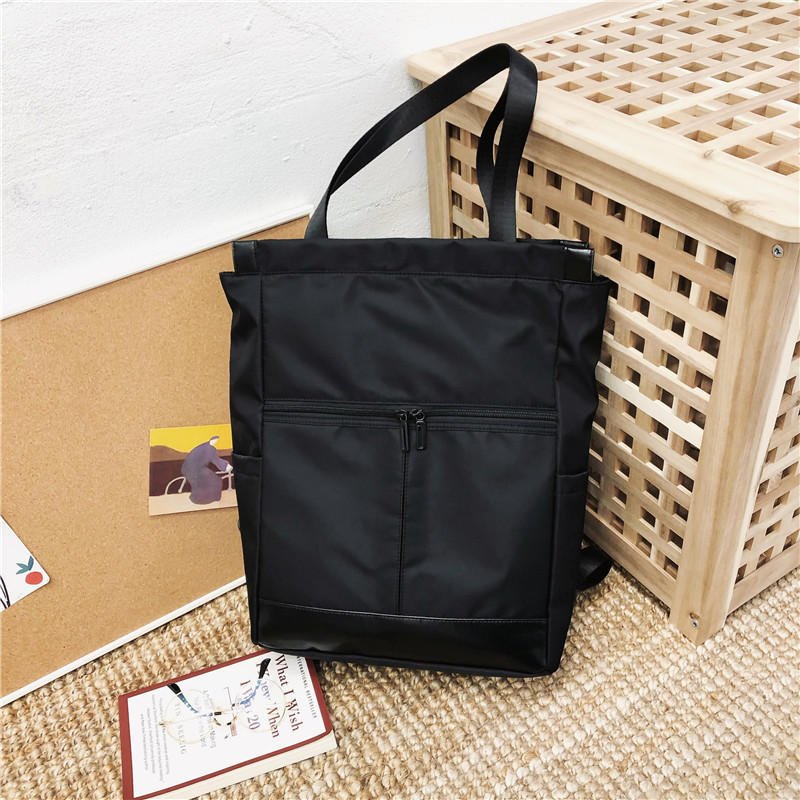 Vintage Style Girl's Schoolbag Women's Korean-Style Ulzzang High School and College Student Backpack Campus Minimalist Mori Backpack