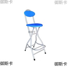 高脚折叠凳靠背椅超高折叠椅桥筏凳子可折叠椅子加高马扎户外便携