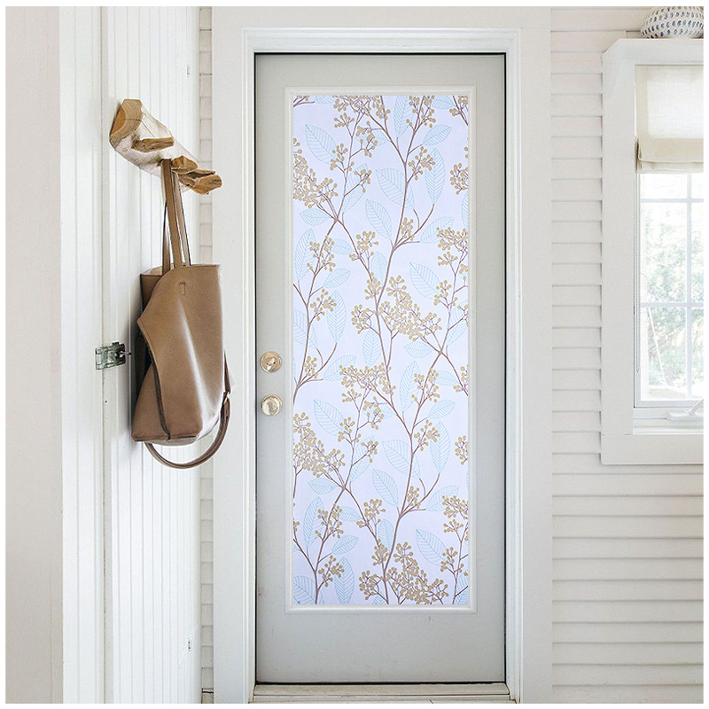 玻璃纸全遮光窗户贴膜防窥视不透光遮阳避光窗贴纸窗纸窗花纸