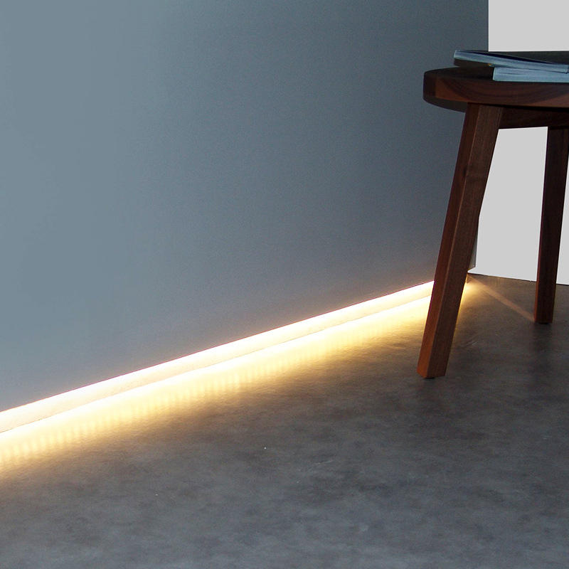 无主灯照明led地脚灯无边框灯铝槽卧室客厅走廊贴脚灯带条线型灯