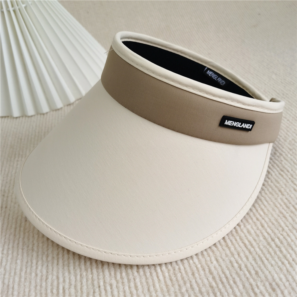 小红书推荐款防晒帽女夏大帽檐uvcut空顶防紫外线遮阳帽子太阳帽