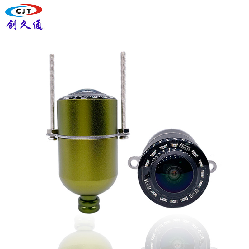 厂家批发可视锚鱼摄像头 水下高清摄像头浑水穿透探鱼器 无光红外