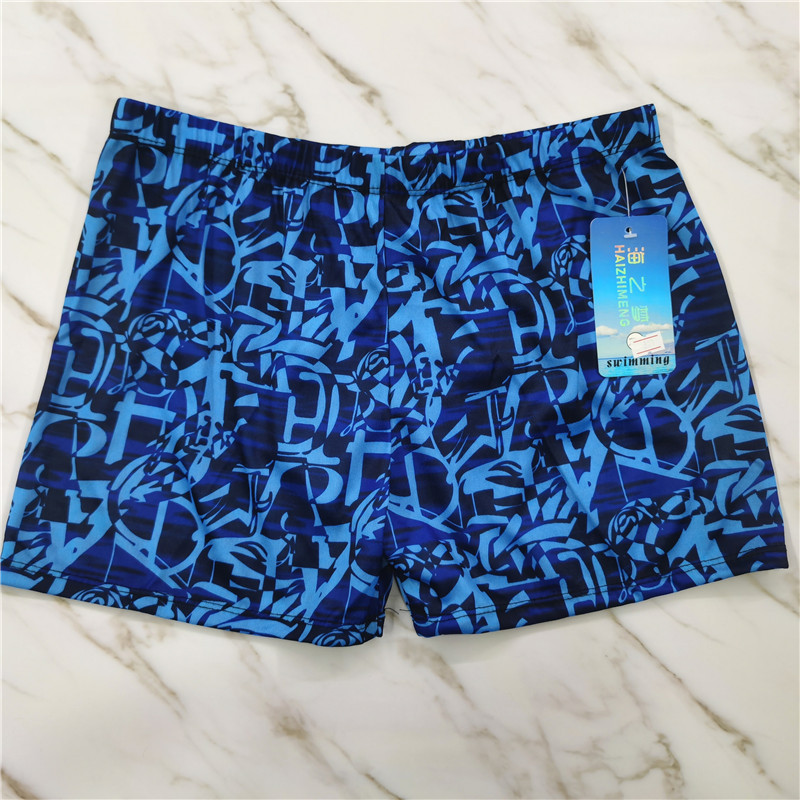 男士泳裤加肥加大码游泳馆温泉沙滩摆摊一次性平角泳裤速干防尴尬