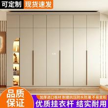 实木衣柜家用卧室现代简约简易组装对开门柜子多功能可现做大zb