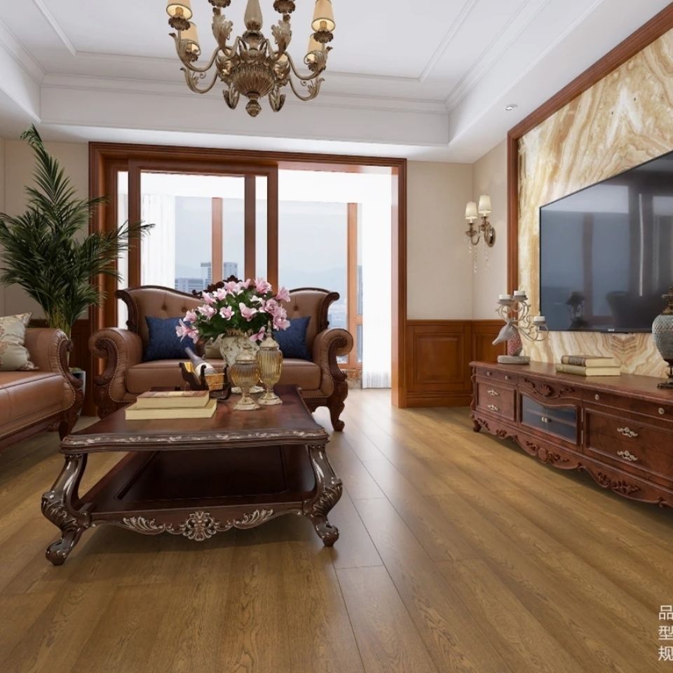 三层实木复合地板客厅卧室餐厅环保耐磨无甲醛15mm免维护地板