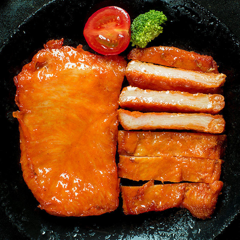 奥尔良鸡排鲜顿胸鸡腿排半成品香煎汉堡包冷冻鸡胸肉排减餐批发