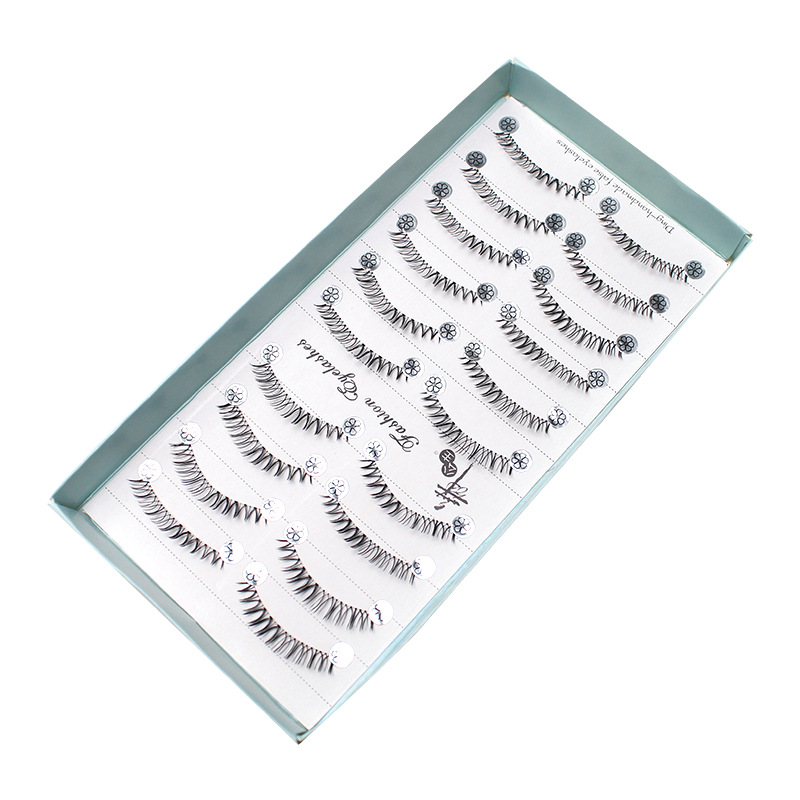 Dance Princess Sharpened False Eyelashes Female 10 Pairs Natural One Piece