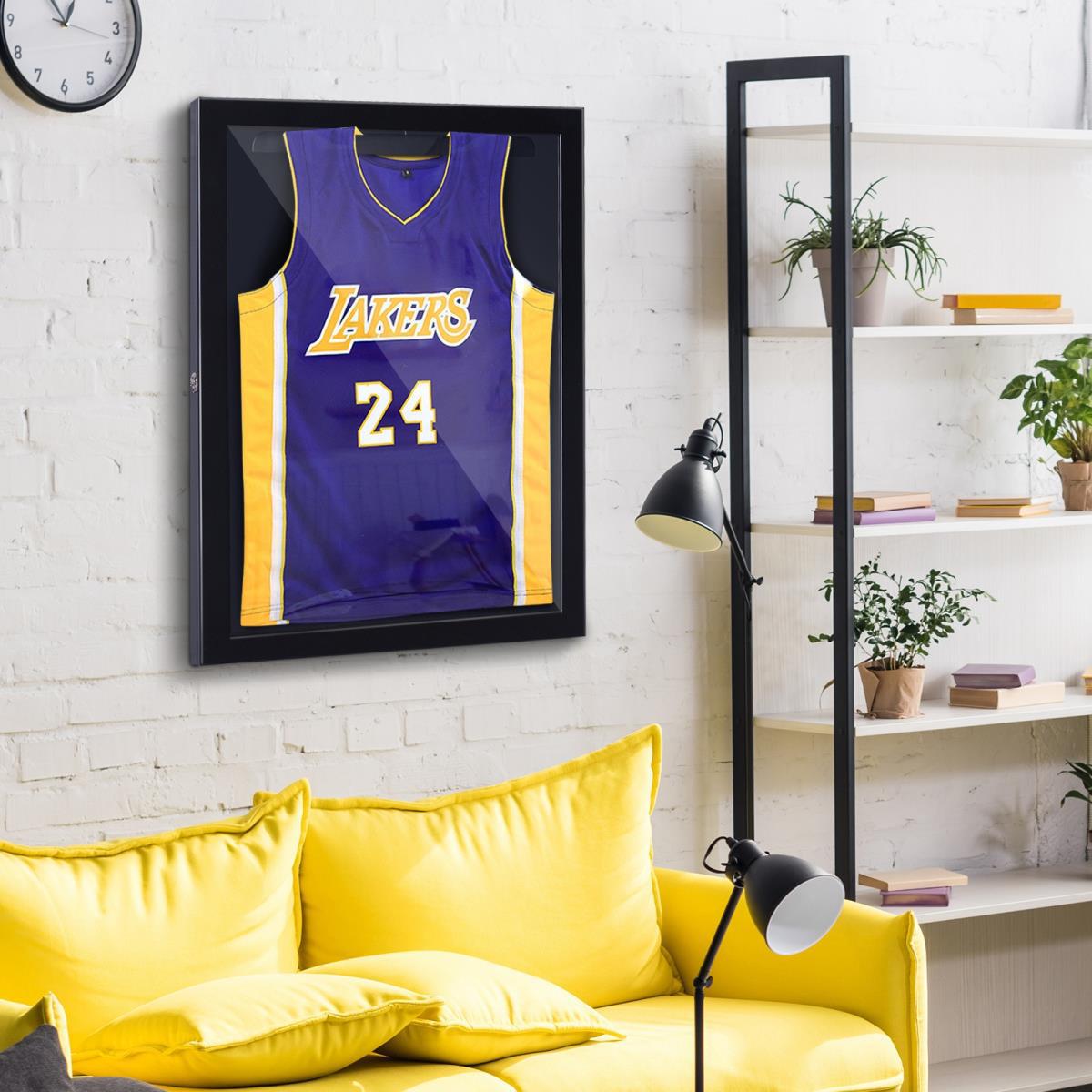 球衣框装裱挂墙篮球足球nba球衣纪念收藏框展出衣框厂家现货批发