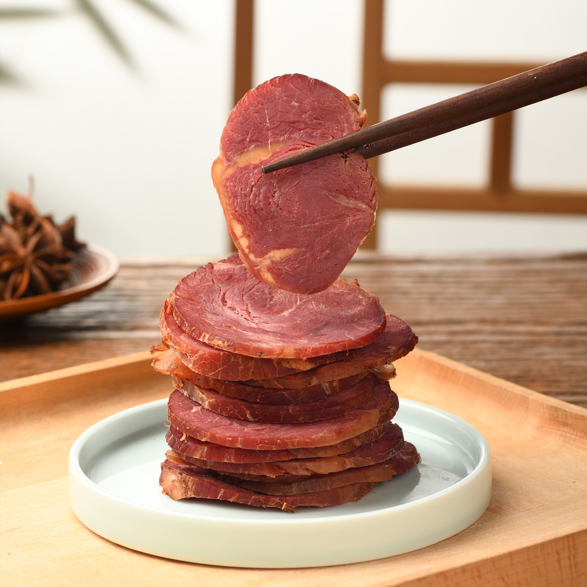 思奇香彝砣牛肉 佐餐五香卤牛肉四川特产酱牛肉熟食零食即食500g