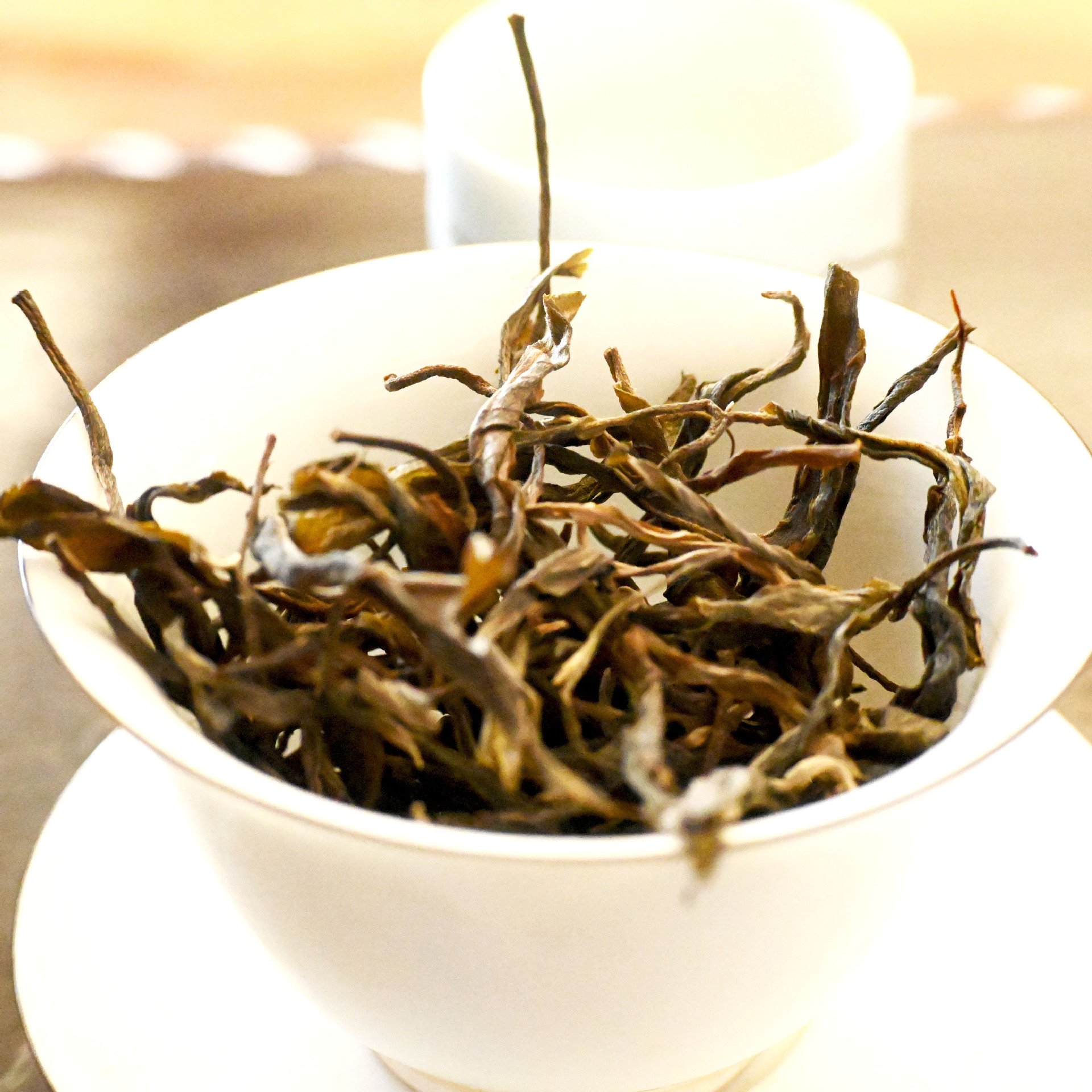 云南普洱茶名山忙肺古树生茶150克高海拔大叶种晒青毛茶茶农精制