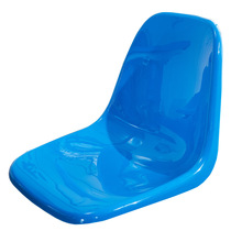 食堂餐桌椅子面塑料椅凳面玻璃钢椅面更换看台塑料靠背座椅板面
