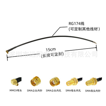 接口形式应用功能线长( mm )价格(元)库存进货数量mmcx转接线焊接电缆