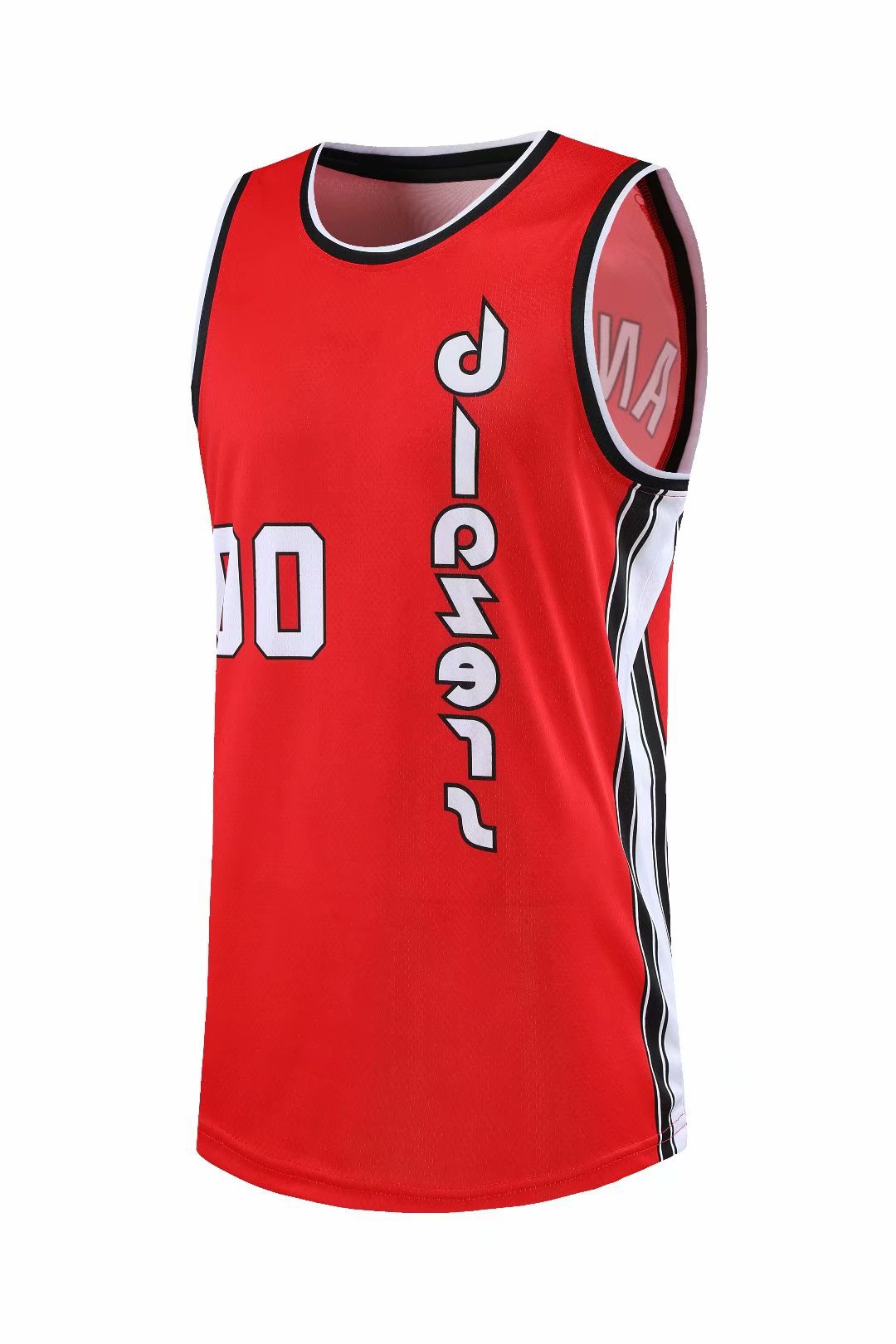 开拓者队安东尼球衣00号城市版利拉德复古篮球服运动男女定制套装