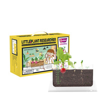onshine植物观察窗盒透明根系生长阳光种植房种花儿童手工DIY玩具
