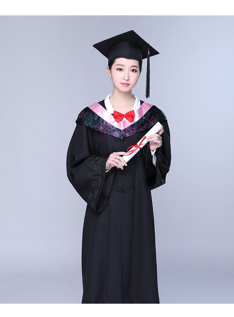 硕士服租学位学士大学生本科毕业礼服文科工科学校商用厂家直销批