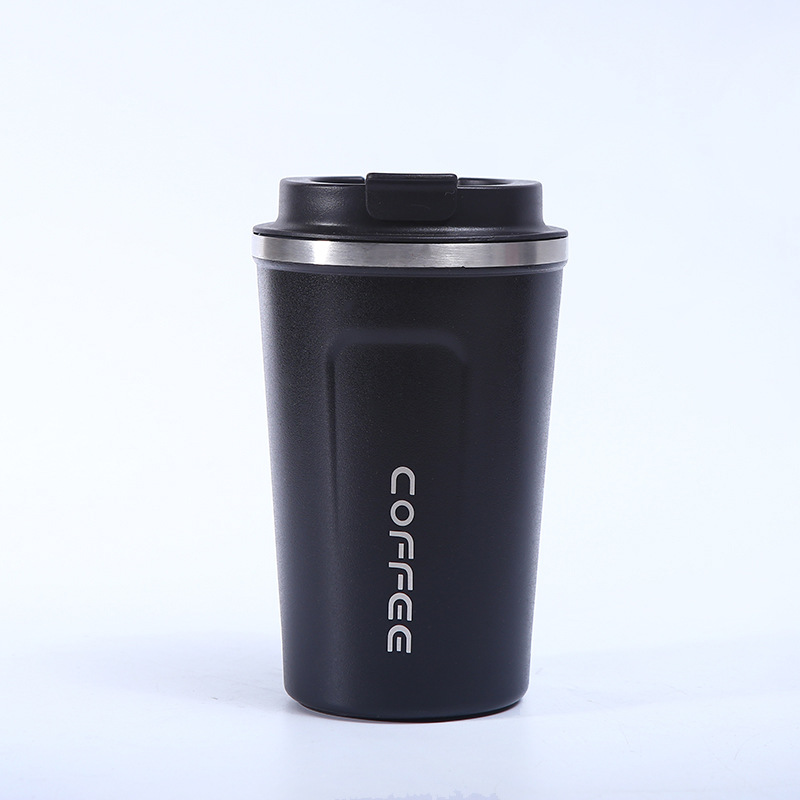 New 304 Stainless Steel Second Generation Coffee Cup Men and Women Fashion Portable Business for Office and Car Vacuum Cup Customization