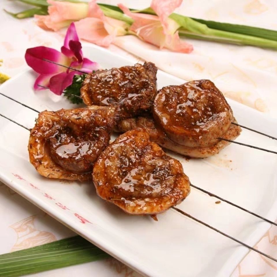 新鲜冷冻包油腰羊油裹牛腰羊油包腰 羊腰风味羊油腰烧烤专用食材