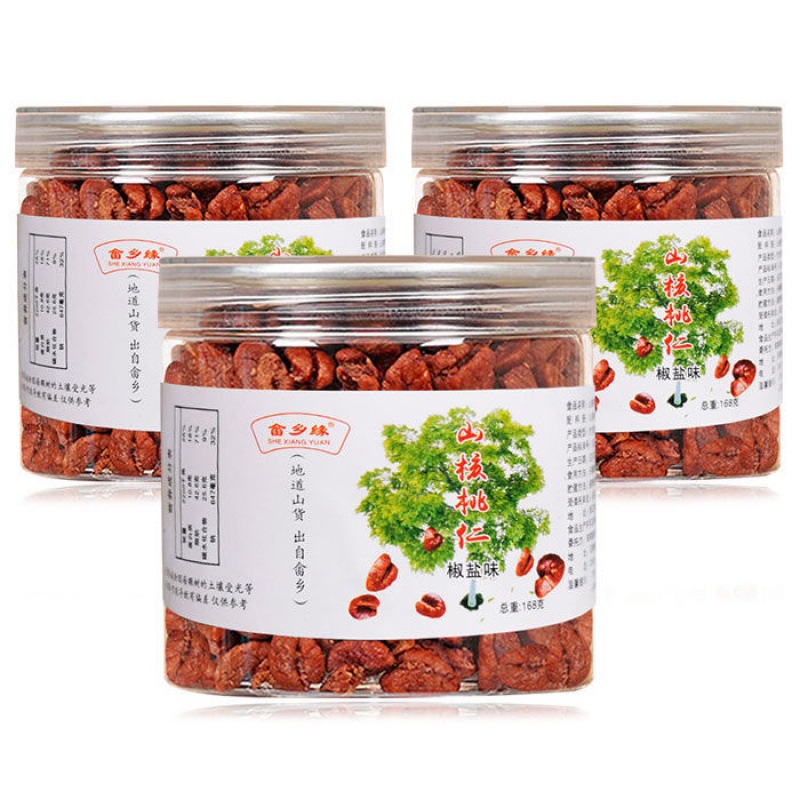 临安小核桃仁山核桃罐装连罐500g/168g坚果零食源头工厂一件批发